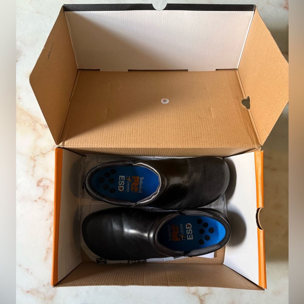 Timberland PRO Women’s Black Slip-On Work Shoes